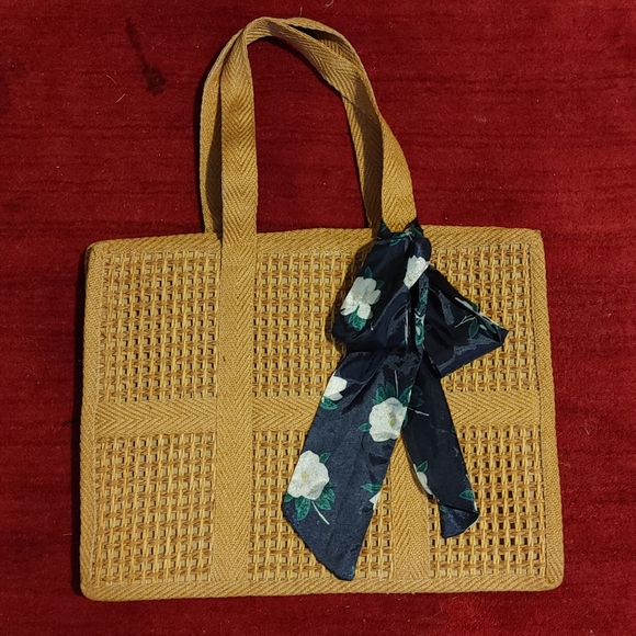 Rafia Tote Bag OS - Picture 9 of 12